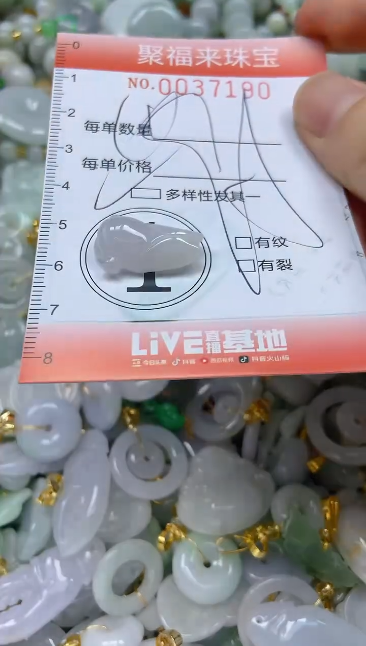 【闪购商品】翡翠颈饰未镶嵌闪购商品0037190多样性发其一