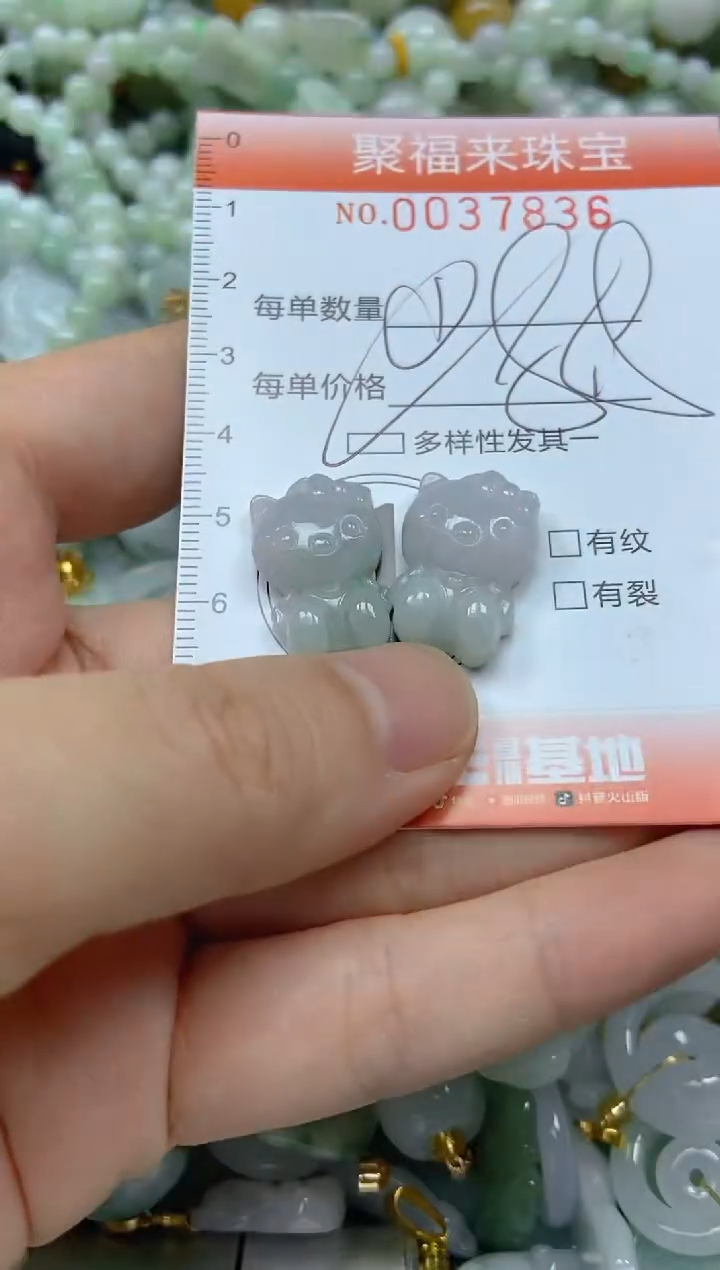 【闪购商品】翡翠颈饰未镶嵌闪购商品0037836多样性发其一