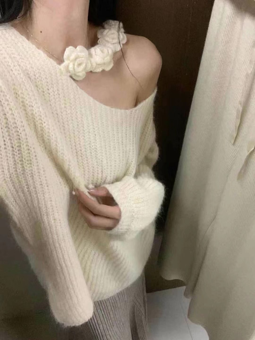 【一勺糖女装杂款199-285】2025秋冬季节新款韩版宽松套头