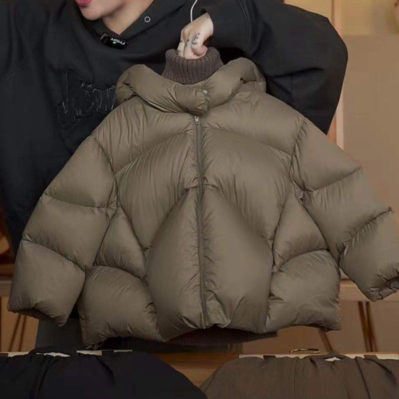 优选儿童童装2023新款棉袄加厚男童女休闲韩版宝宝连帽保暖棉服外