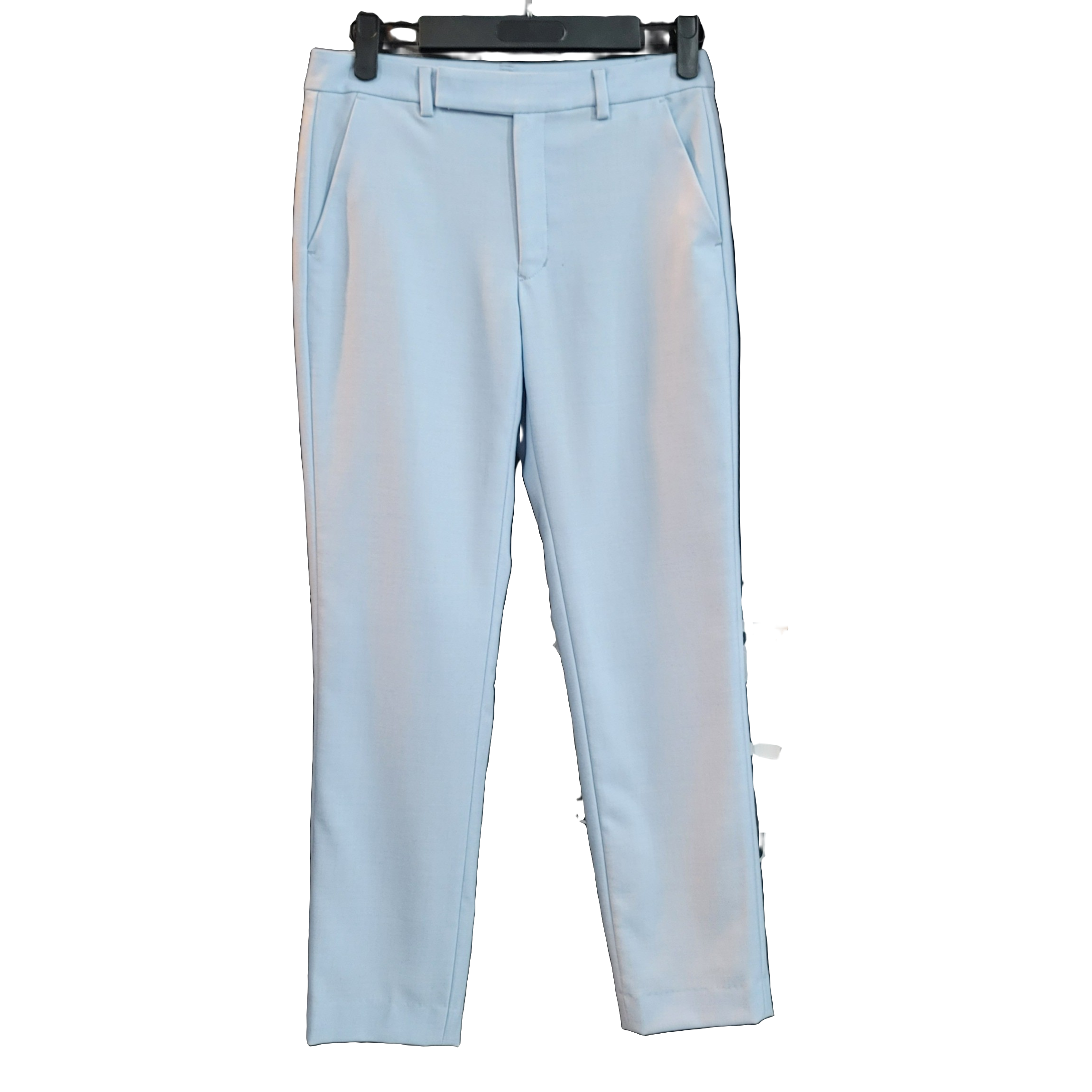 【二三】纯色九分裤小脚直筒休闲秋季百搭修身简约舒适女士时尚