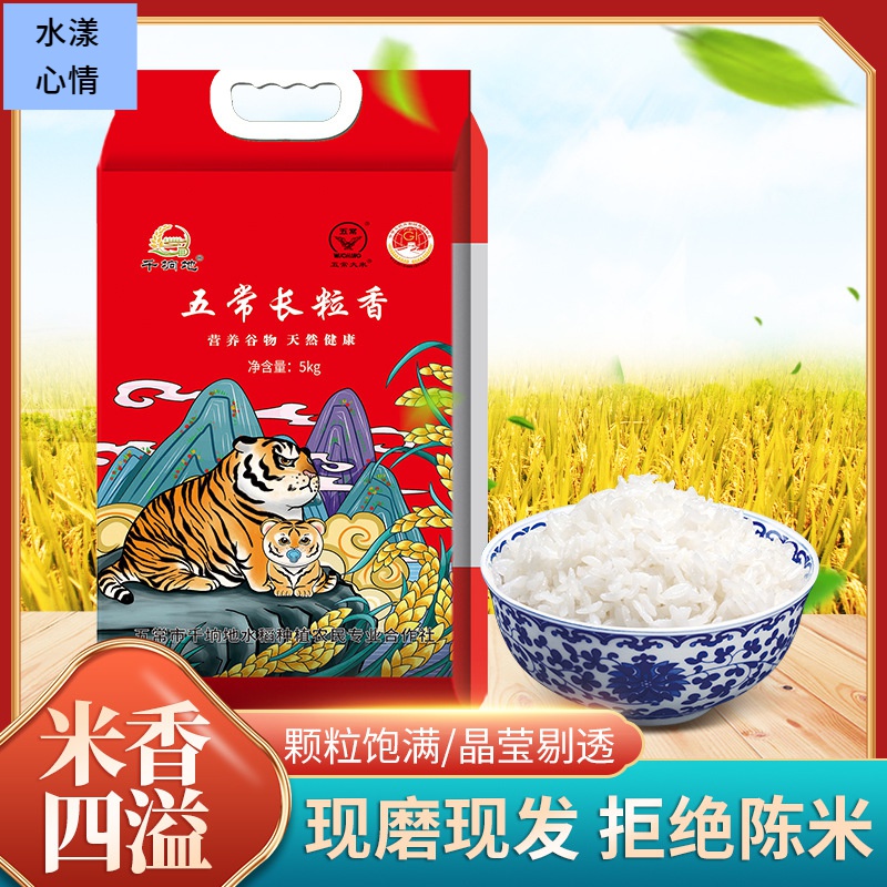 新米长粒香米现磨现发东北长粒大米真空五斤十斤产地直发五常大米