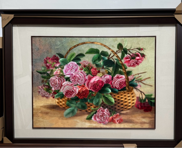 纯手工苏绣精品单面绣挂画