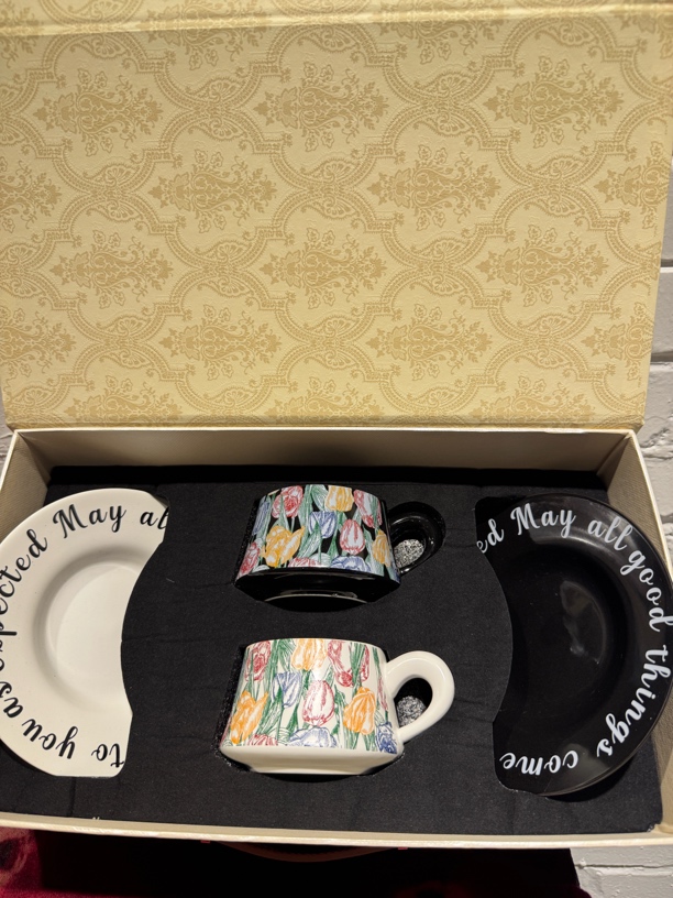 伊兰朵伴手礼咖啡杯碟套