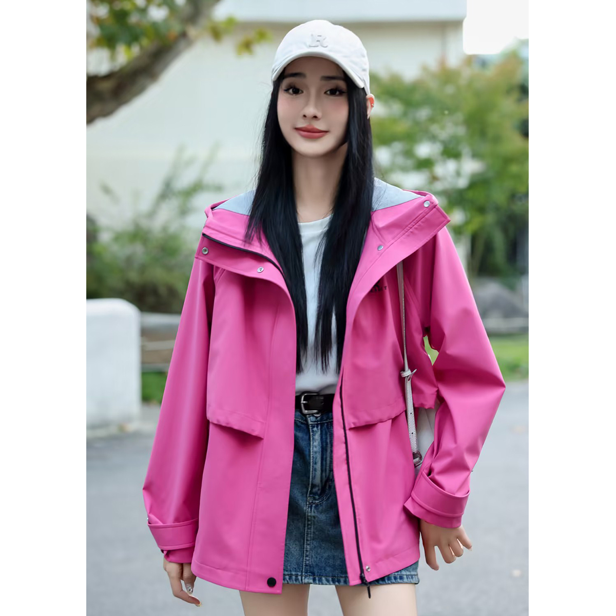 【商场同款】XIIBASKET十二篮25春新款休闲时尚连帽外套7C65110360