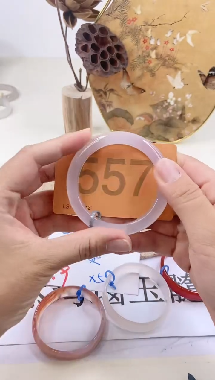 【闪购商品】玛瑙/玉髓手镯合金5556