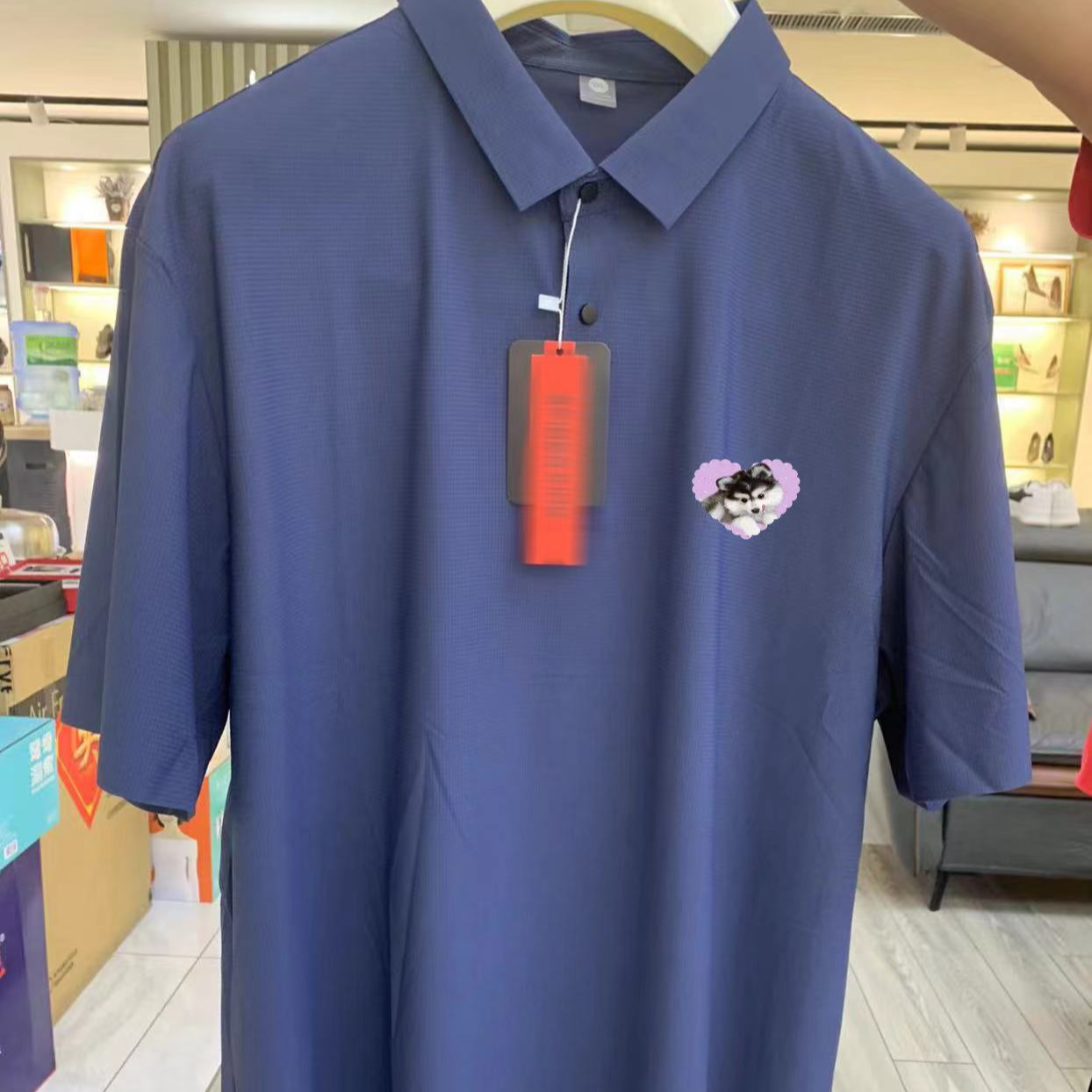 新品时尚潮流男款上衣短袖男士