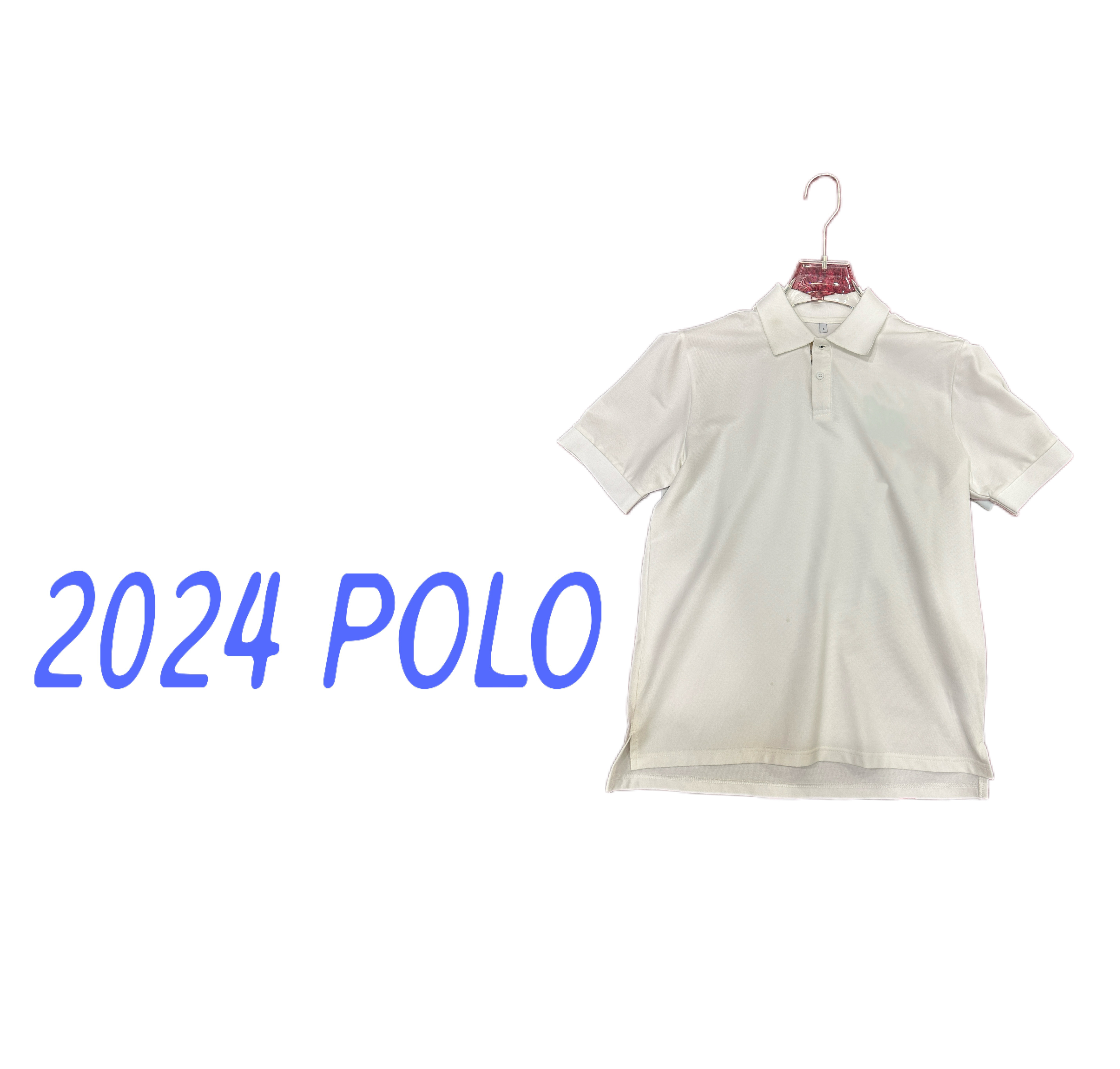 【2024POLO】新款商务休闲百搭翻领短袖polo衫9999