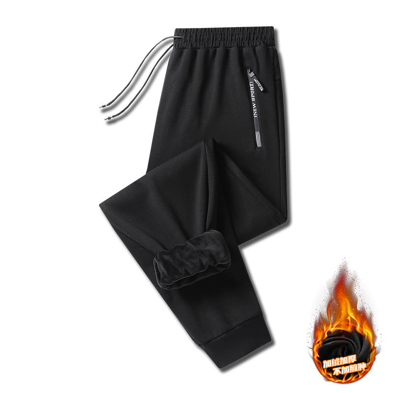 新款冬季加绒加厚裤子冬季保暖棉裤外穿宽松时尚御寒百搭休闲…