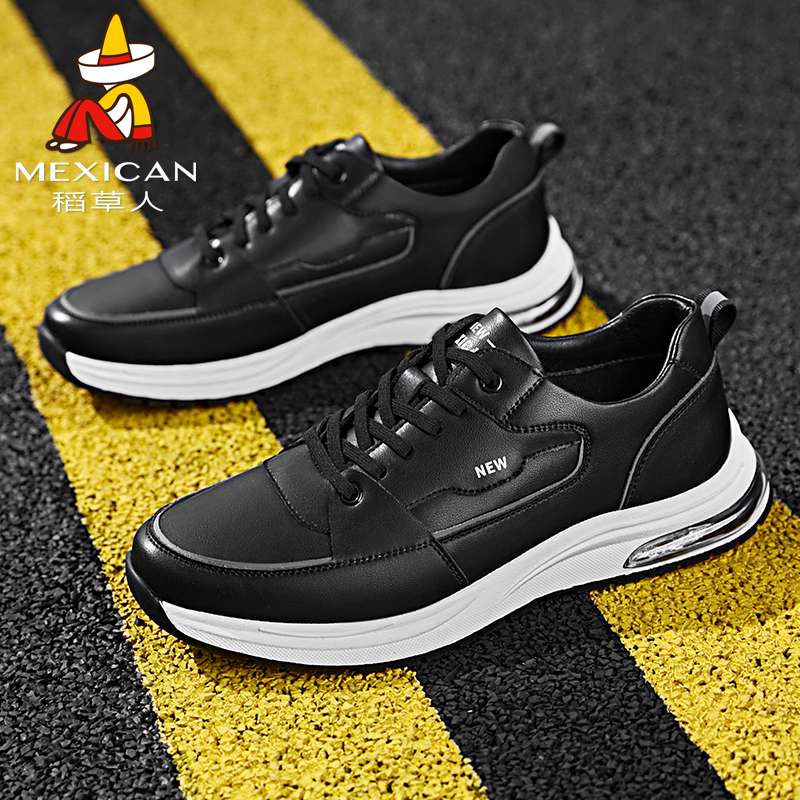 Mexican/稻草人X117D22C106男士百搭夏季透气防水春季潮流防滑鞋