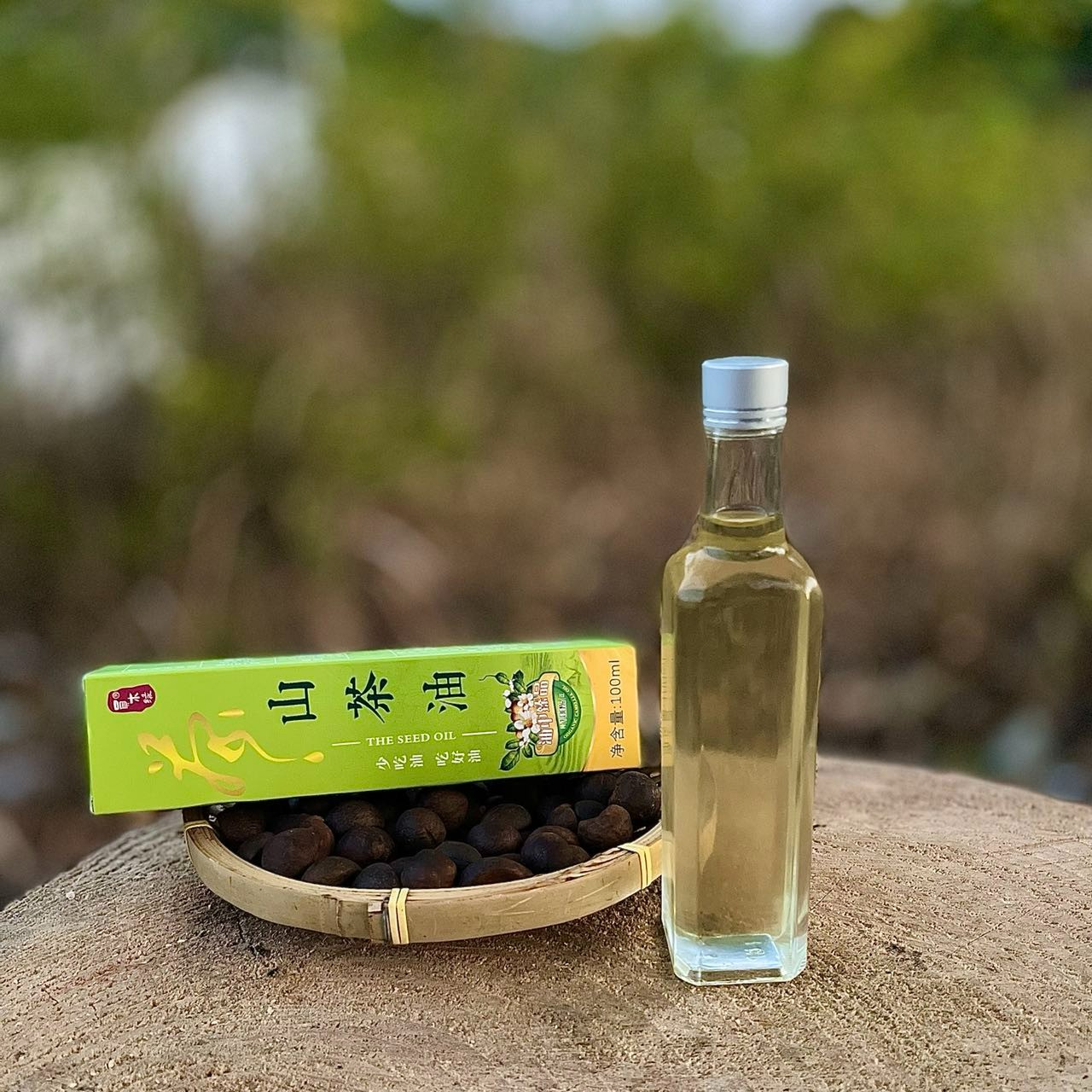 高山老树野生小籽山茶油