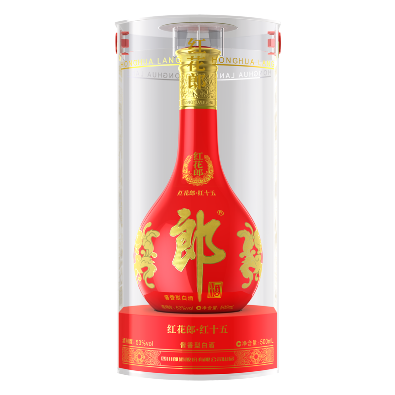 郎酒红花郎 红十五 酱香型白酒 53度500ml