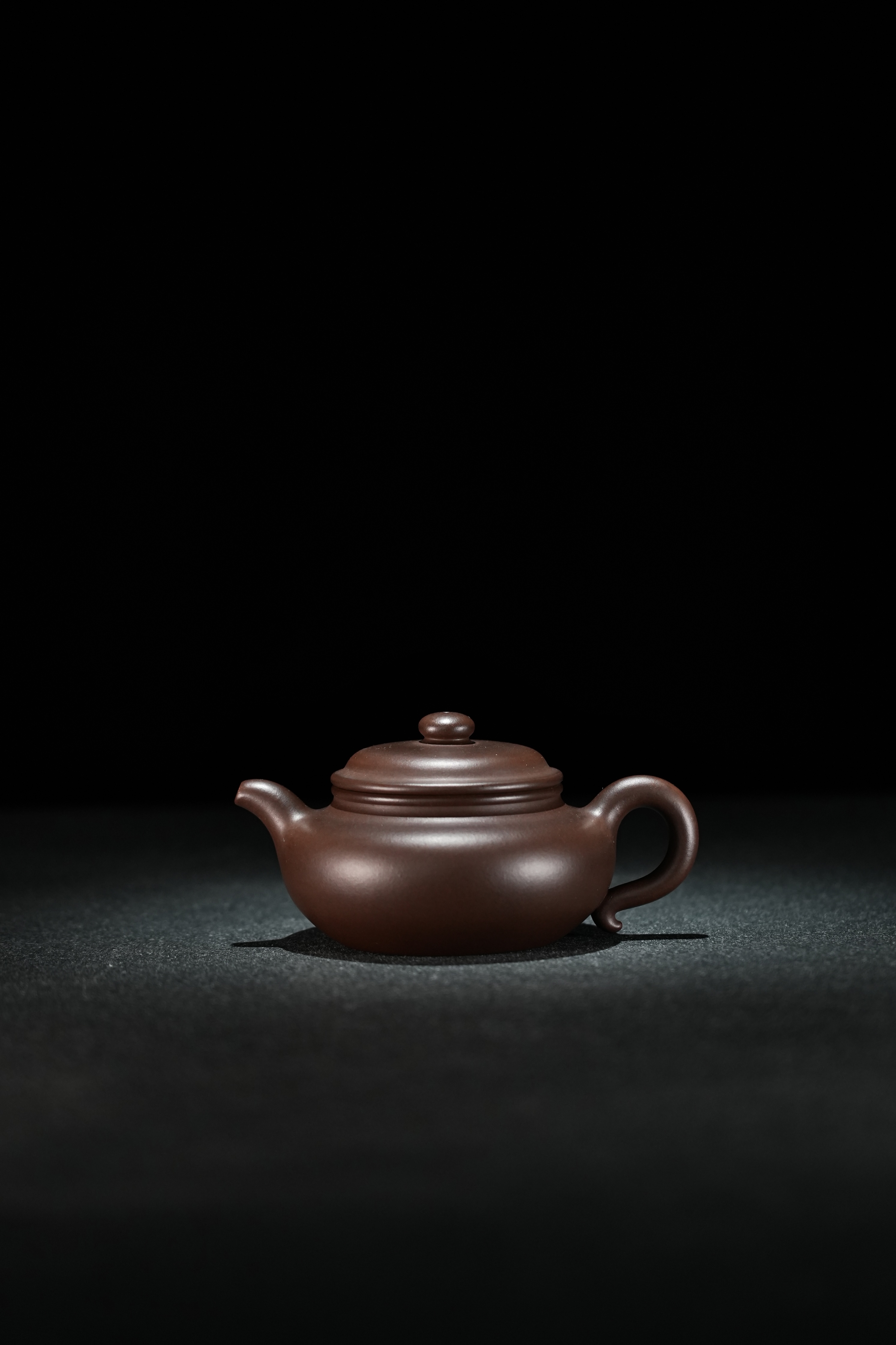 当代 当代王盛雪制紫泥仿古壶六方200cc泡茶壶紫砂壶紫砂圆壶茶具