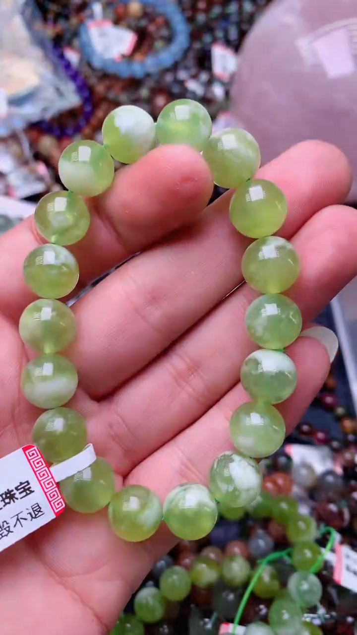 【闪购商品】岫玉手链未镶嵌315