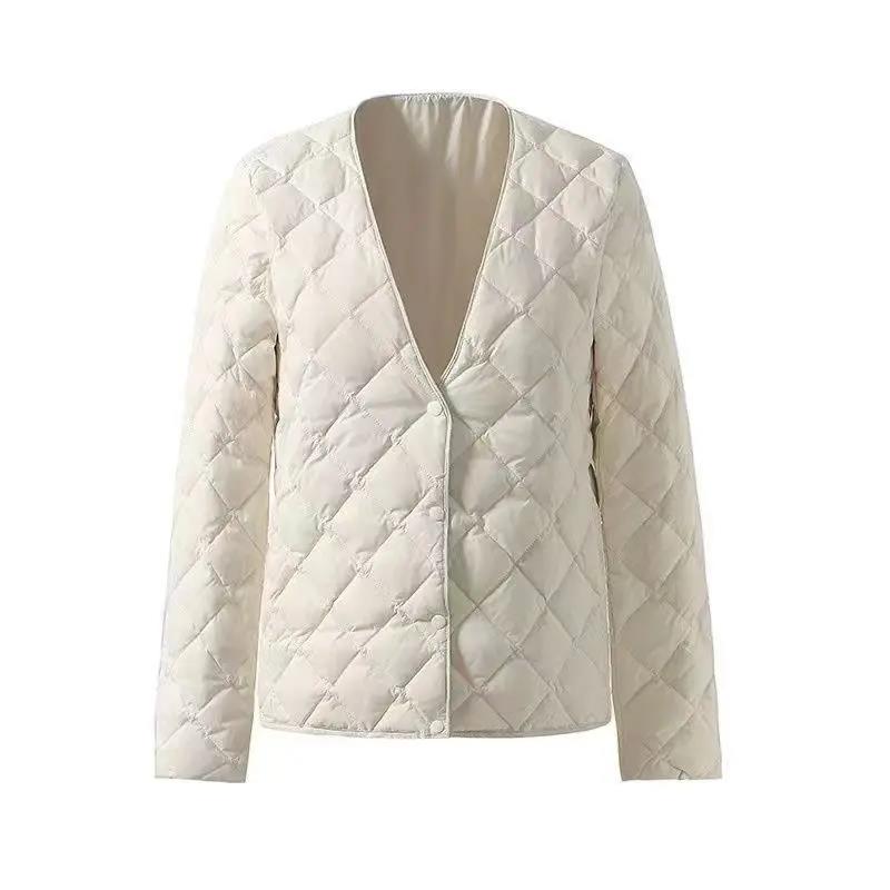 波司澄羽绒服2023新款轻薄羽绒棉服女大衣内搭领轻便内胆修身保