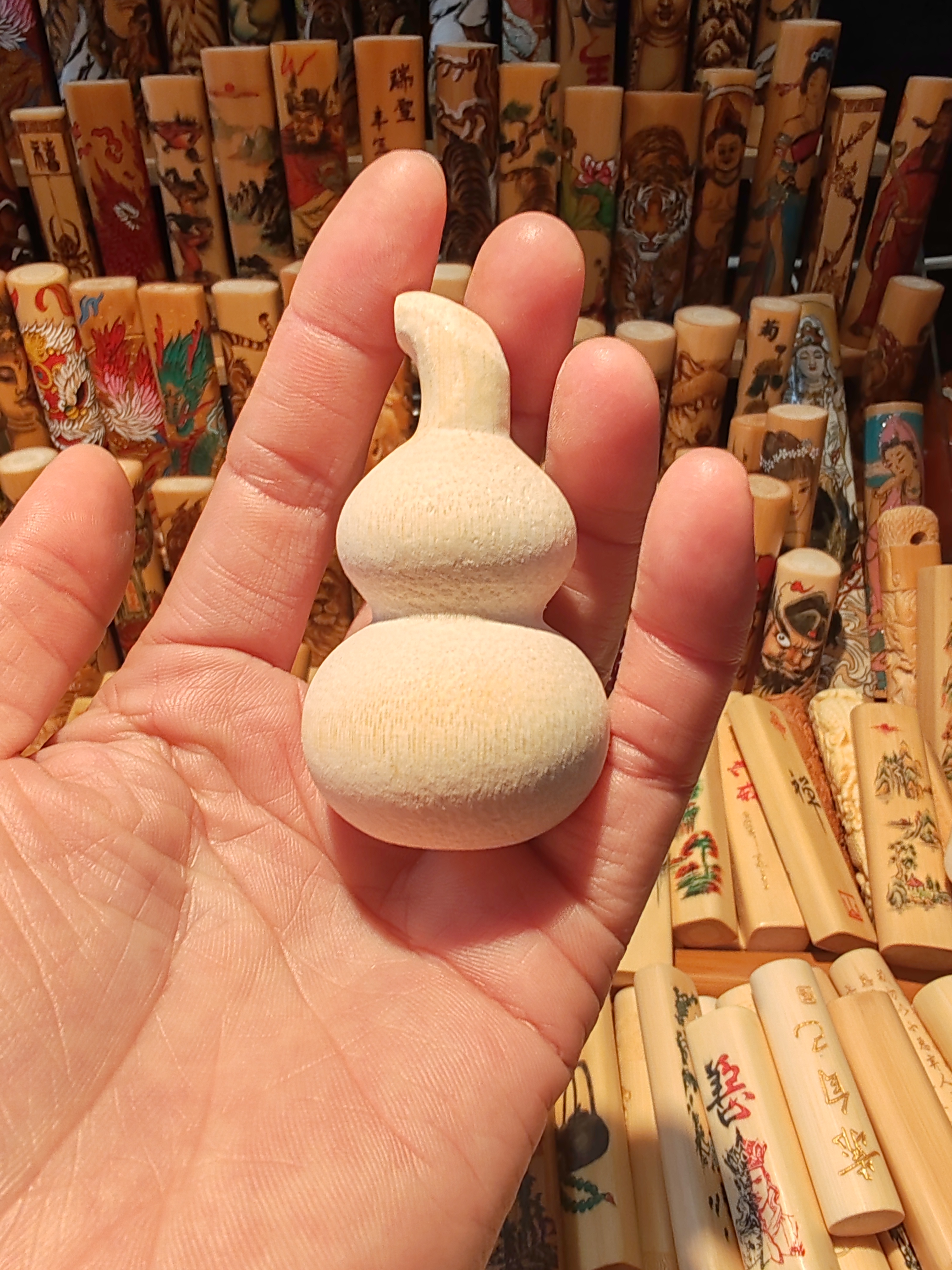 小葫芦迷你可爱新款一把抓掌中宝文玩手把件