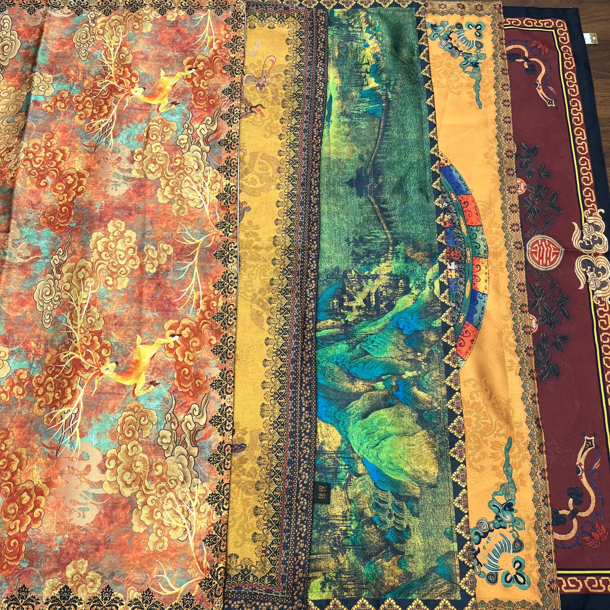 [锦蓉]香云花萝枕巾枕头套