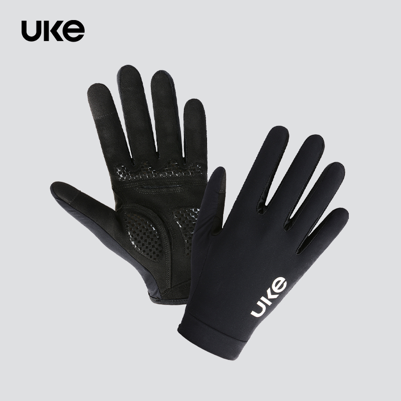 UKE长指骑行手套男女夏季薄款TT公路车防滑户外运动透气 光芒