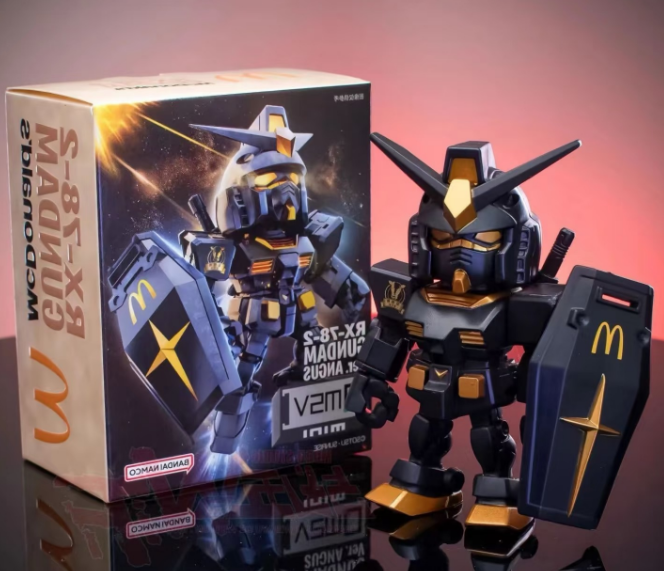 麦当劳黑金元祖小高达