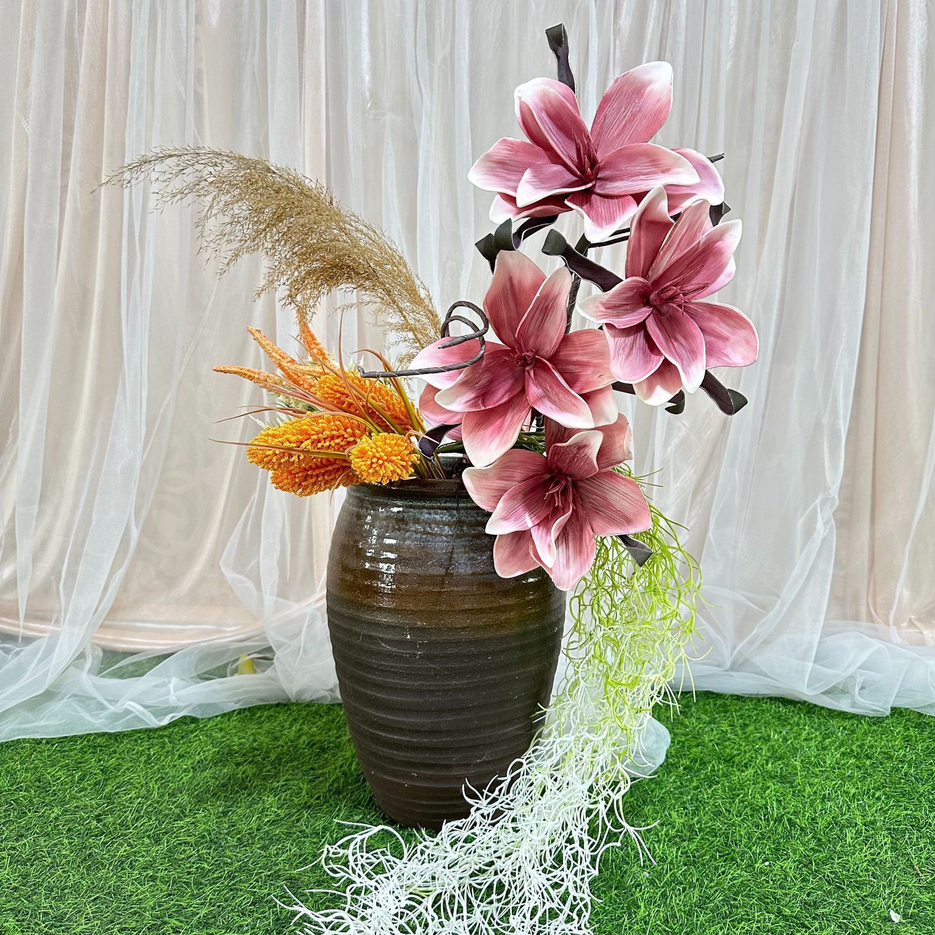 （5枝）新品仿真花婚庆用花酒店装饰假花家居软装插花设计节日