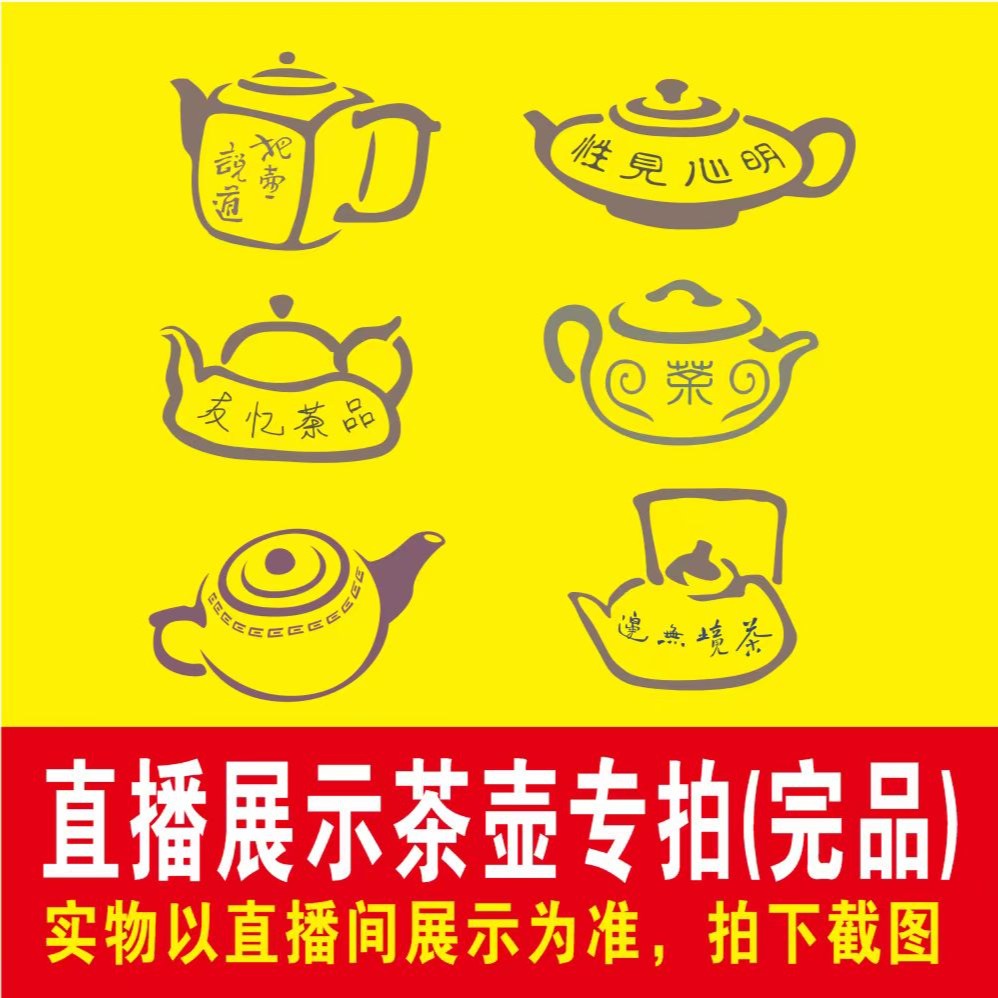 直播间现场介绍现场讲解选好的折叠防烫手工全品茶壶坭兴陶