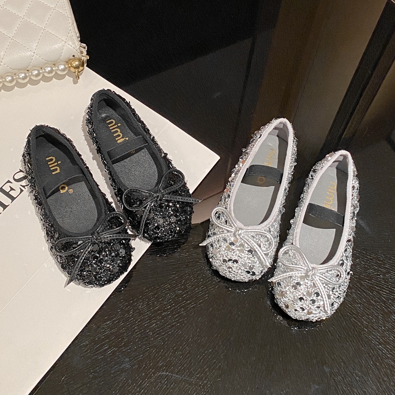 nimila/尼米拉【银河色系】儿童公主单鞋女童皮鞋极简风新款闪亮