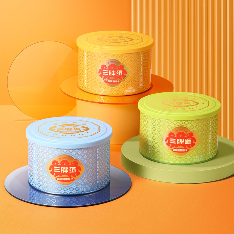 三胖蛋严选内蒙古特产皮薄仁大南瓜籽原味五香味多味混合炒制罐装