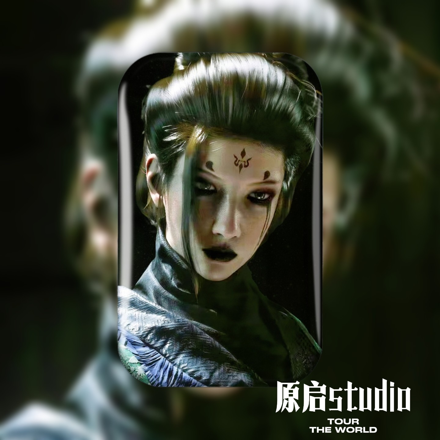 黑神话悟空周边蜘蛛精四妹吧唧马口铁徽章谷子双闪自制