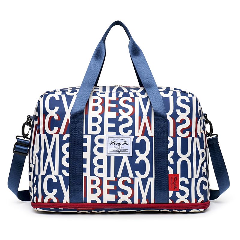 旅行包高档外出大容量健身包瑜伽包干湿分离大包多功能斜挎行李袋