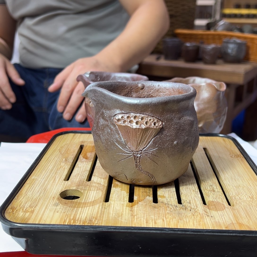 贵台龙窑柴烧茶杯481