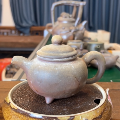 贵台龙窑柴烧茶壶144