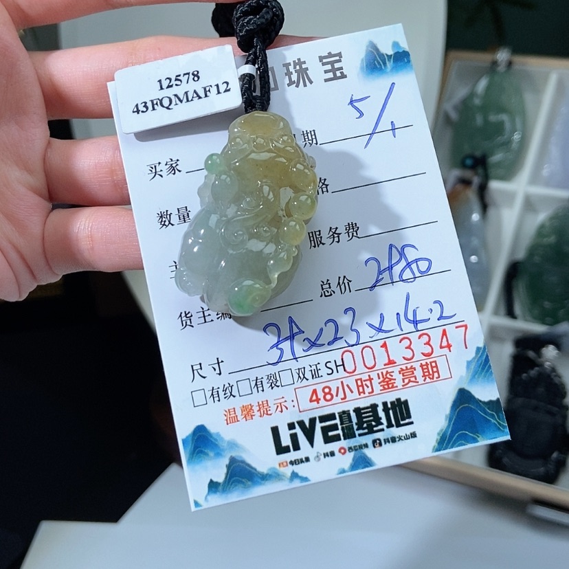 【闪购商品】翡翠颈饰未镶嵌