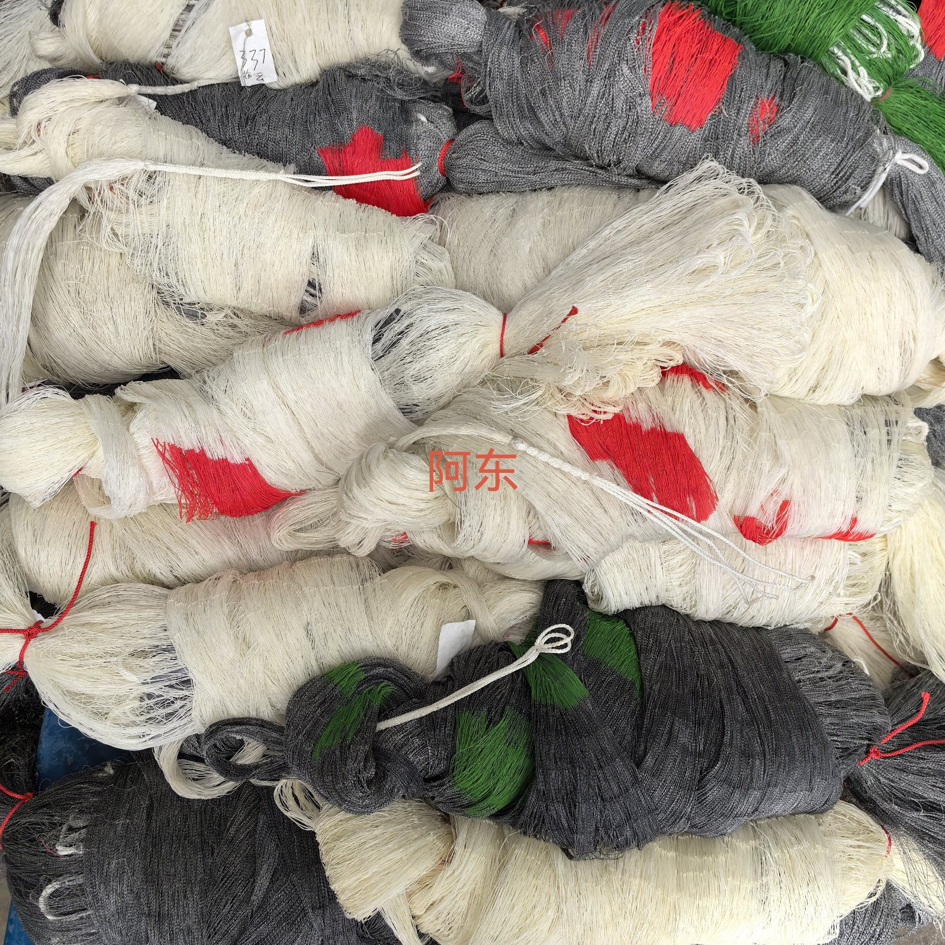 4编全部型号（纯手工大力马）纯铅坠撒网鱼网渔网人工老式手织网