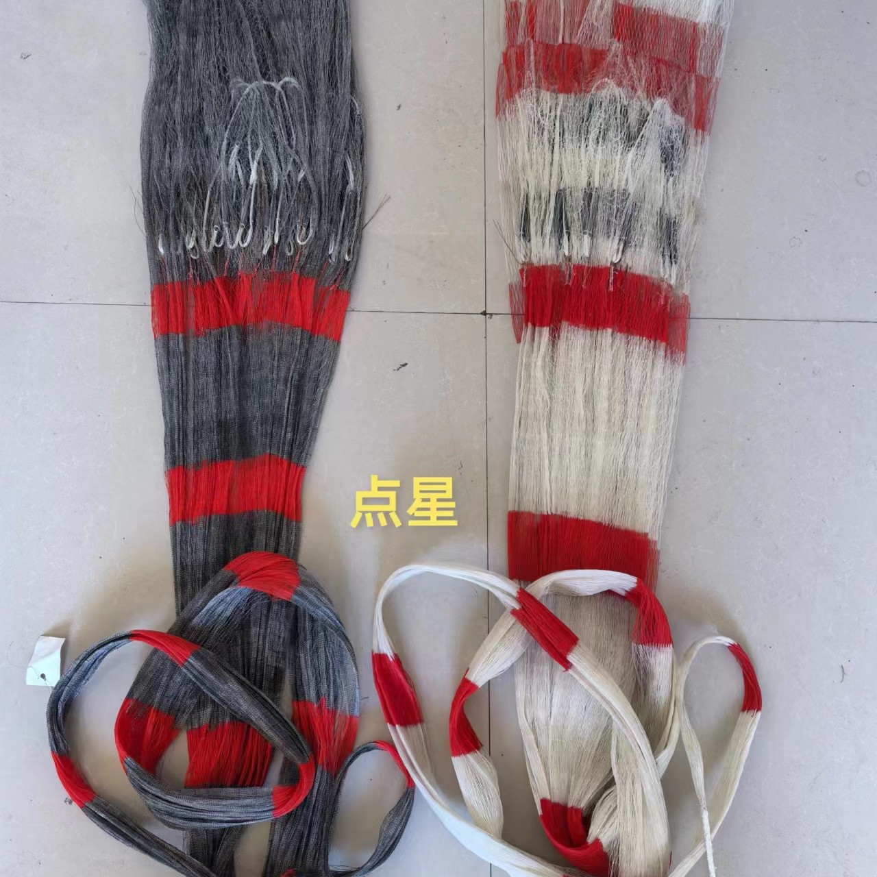 手工4编线1指3.5米8斤（纯手工大力马）纯铅坠撒网人工老式手织网