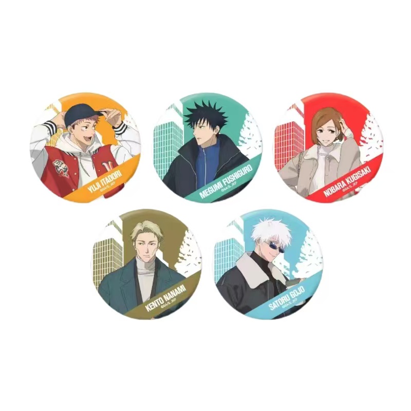 【云州拆卡】沪版 咒术回战 涩谷cafe2024系列吧唧徽章 盲盒代拆