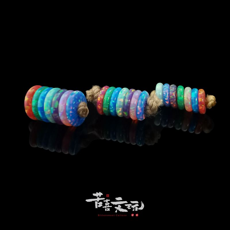 欧泊七彩超薄隔片配件一组(7片）6*7*8mm