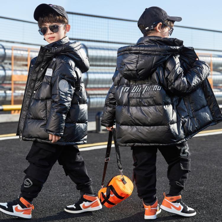 羽绒服儿童羽绒服冬装免洗男童2023新款洋气冬季中大童鸭绒