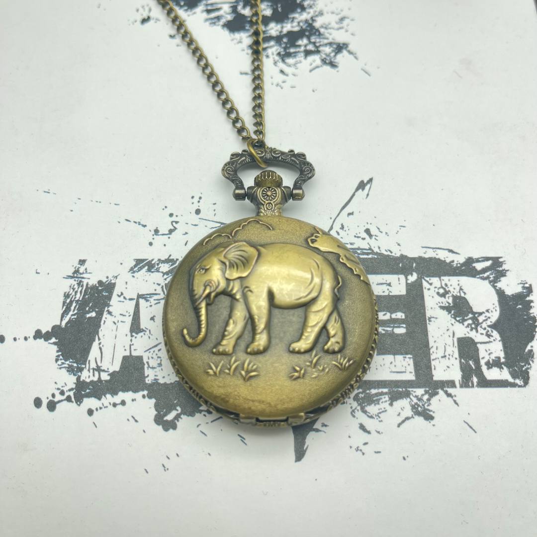 中古回流经典复古怀旧双面欧式怀表