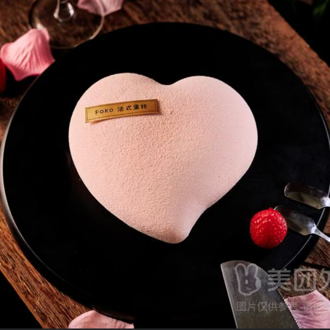 “目窕心与” ｜法式慕斯蛋糕6英寸纯动物奶油