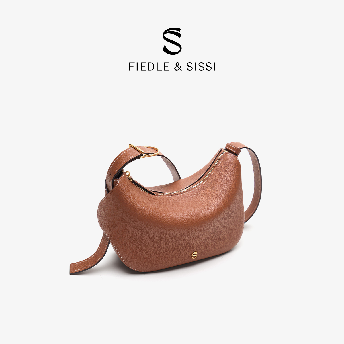 【圣诞礼物】fiedlesissi/菲德茜茜围裹马鞍包小众设计单肩包包高级