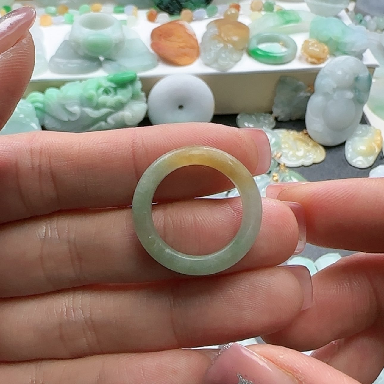 【闪购商品】定制翡翠未镶嵌S****`