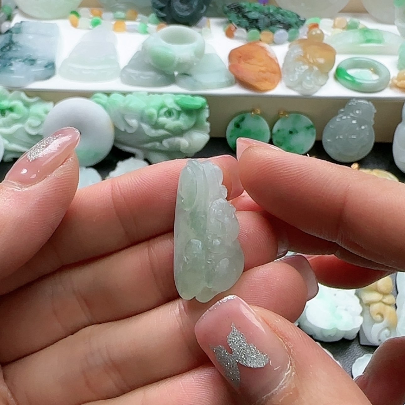 【闪购商品】定制翡翠未镶嵌S****`