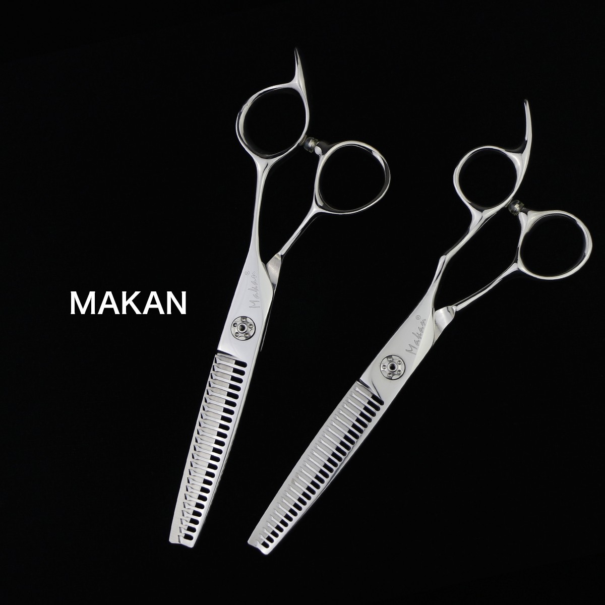 台湾makan美发专业无痕牙剪6寸日本综合剪套装理发店家用无痕牙剪
