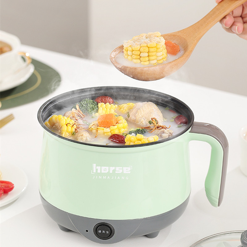 多功能电磁炉家用1—2人不粘学生宿舍锅小型蒸煮煎炒一体锅煮面锅