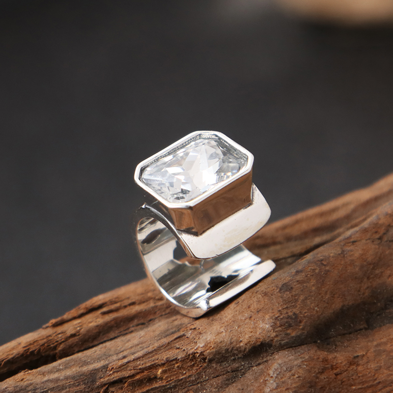 925银耳饰 女款时尚镂空十字花半圆耳夹男女款流行耳夹式耳扣