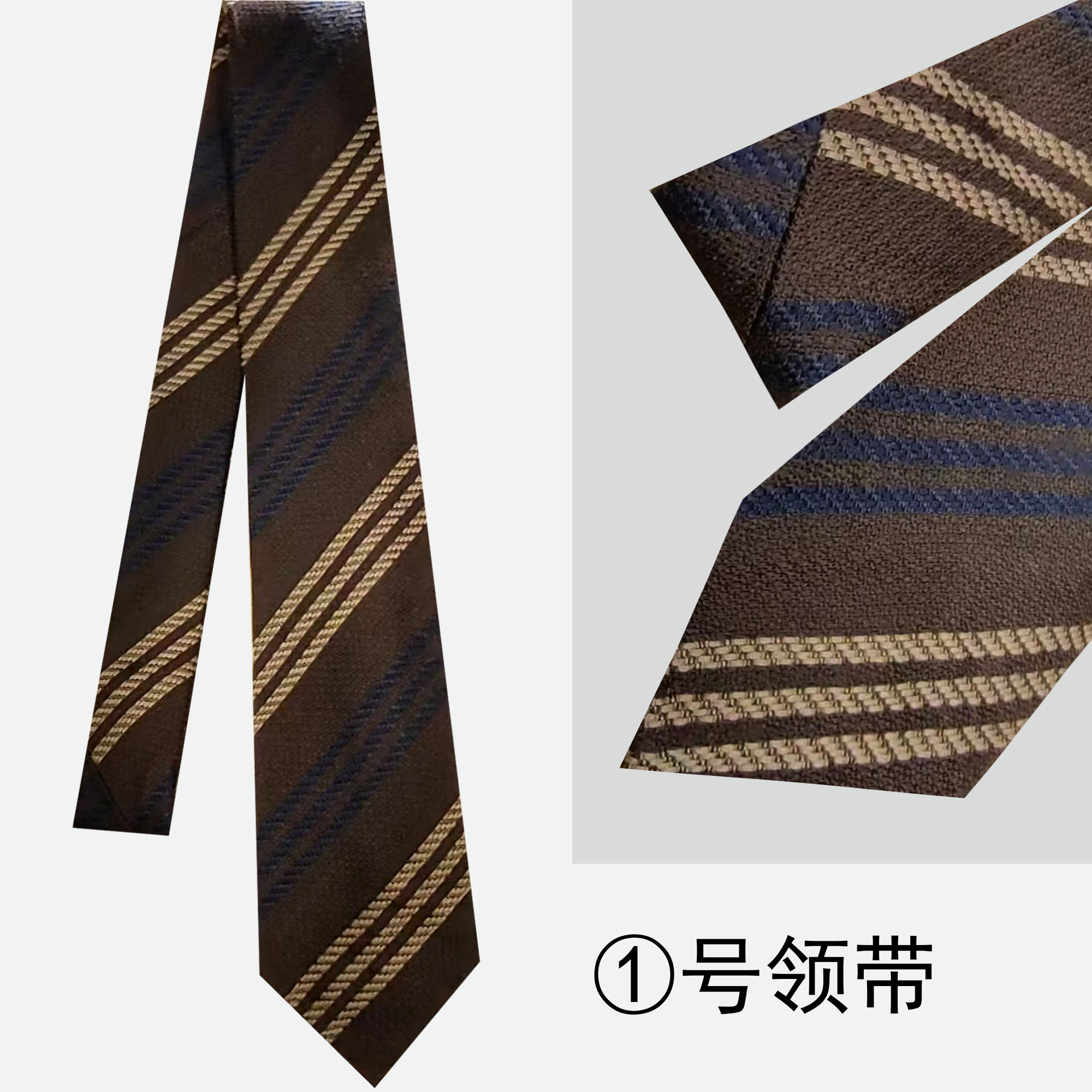 【领带·100％桑蚕丝领带·现货】手工卷边领带桑蚕丝面料百搭商务配饰