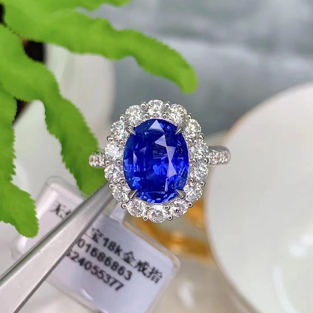 慕贝卡珠宝蓝宝石 发其一