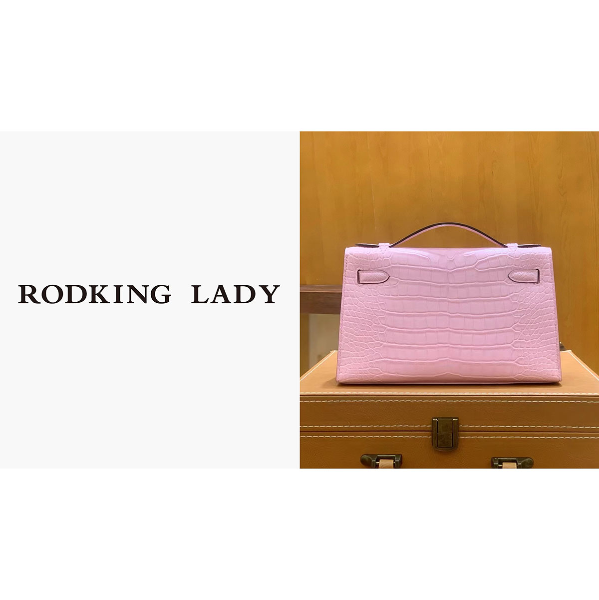 【美洲鳄凯莉一代】经典手提包女士小包