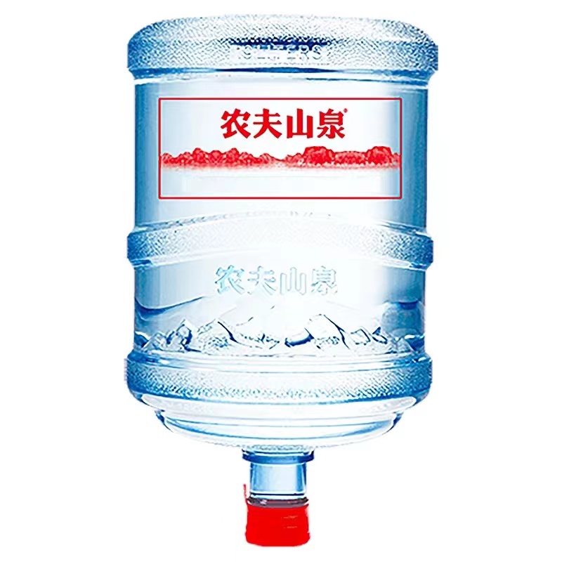 【首次下单需付桶押金】农夫山泉天然水19L*1桶