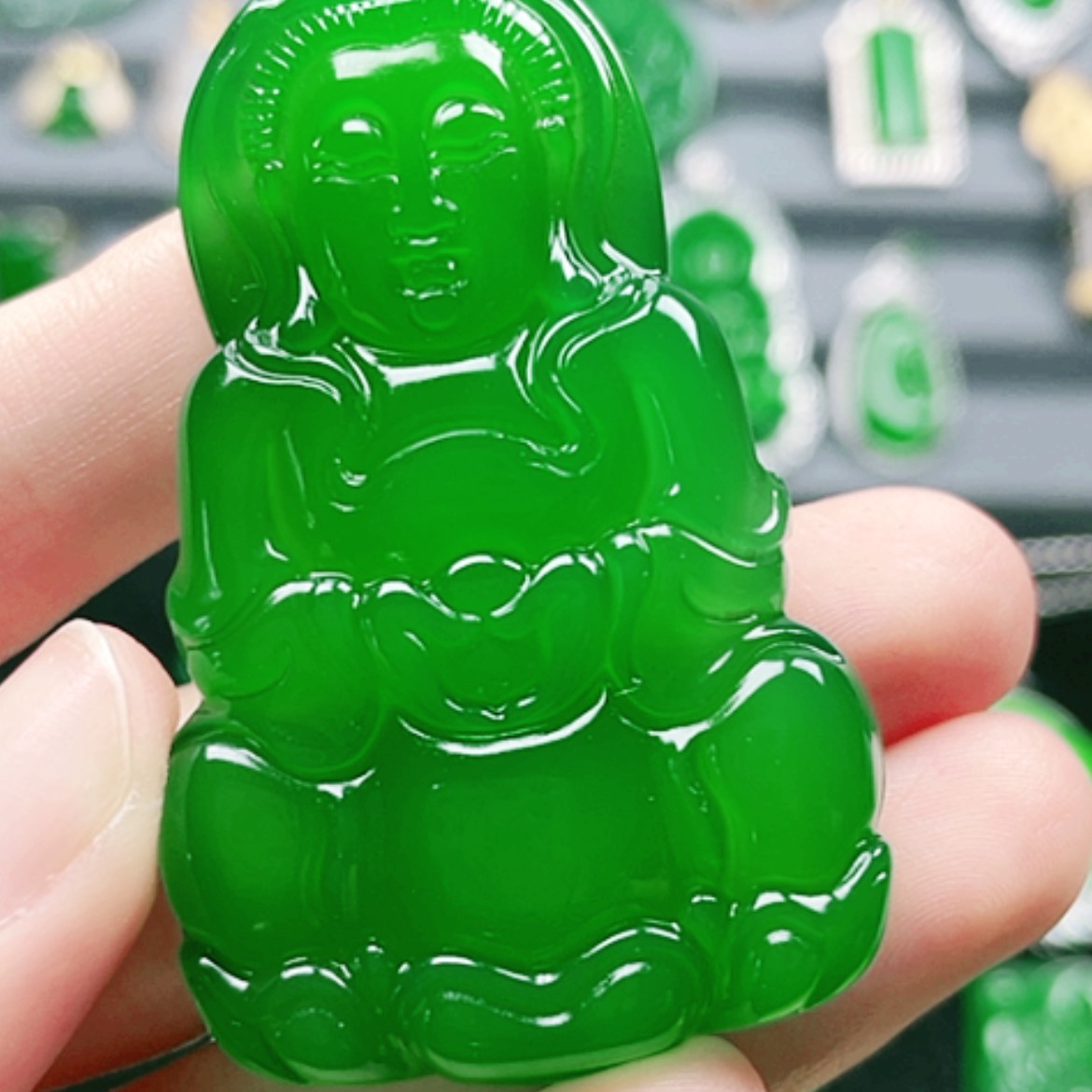 【闪购商品】玛瑙/玉髓观音合金